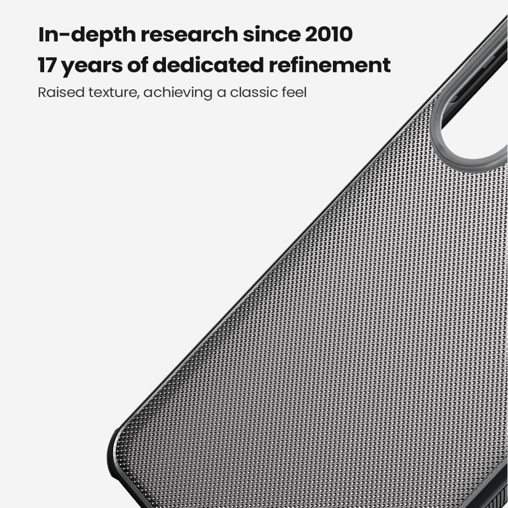 Чехол-крышка NILLKIN для Samsung Galaxy S26 (серия Frosted shield Pro Transparent Black)